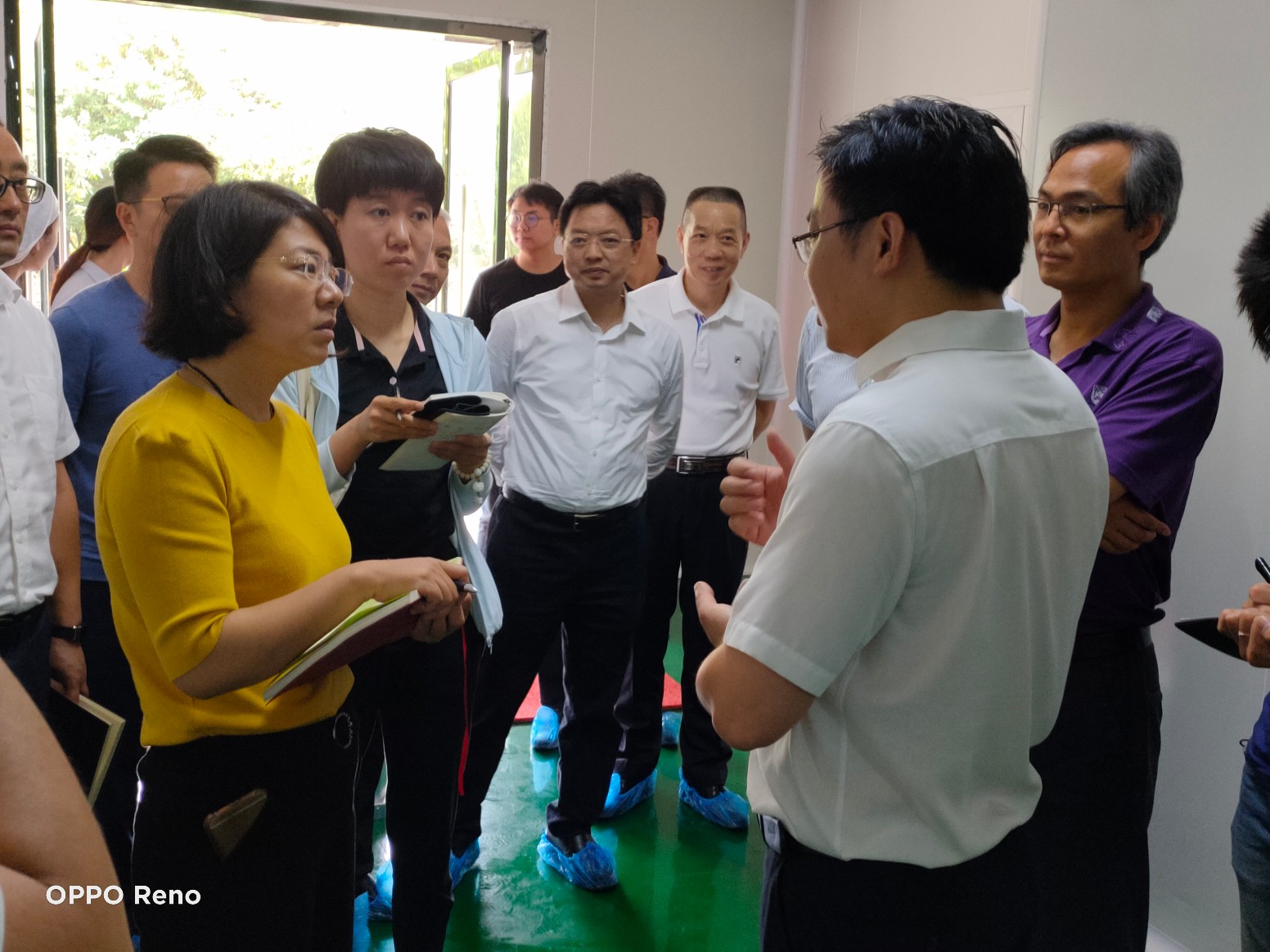 中央農(nóng)業(yè)部、市縣農(nóng)業(yè)局公司考察指導